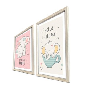 2 Parça Ahşap Çerçeveli Tablo - TepeHome (1)