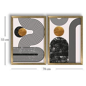 2 Parça Çerçeveli Tablo - 3