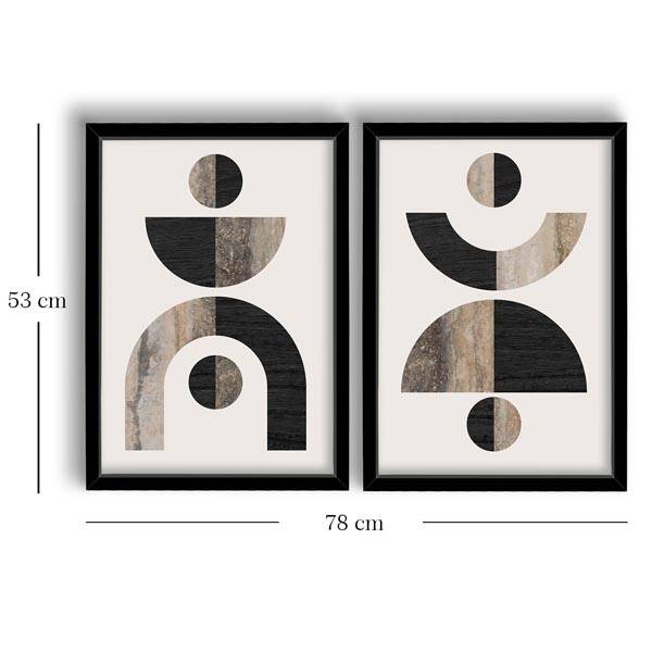 2 Parça Çerçeveli Tablo - 3