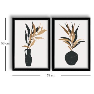 2 Parça Çerçeveli Tablo - 3