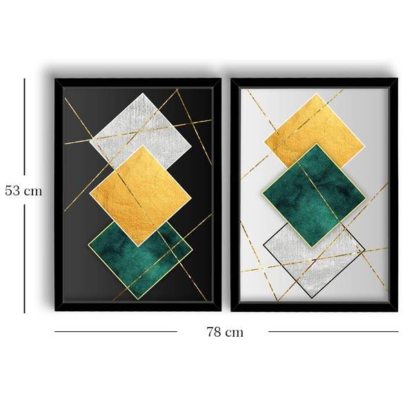 2 Parça Çerçeveli Tablo - 3