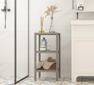 3 Katlı Banyo Rafı Dusk Gray - TepeHome (1)