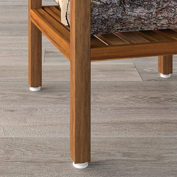 5 Katlı Banyo Rafı Acacia Golden - 7