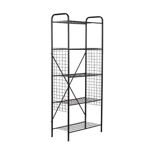 5 Katlı Kitaplık Geniş Metal Raflı - 3