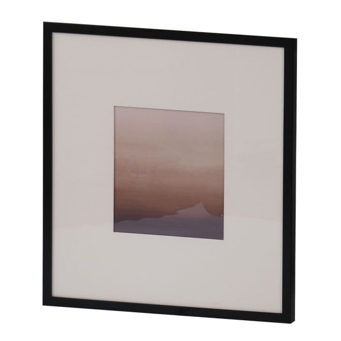 TH Çerçeveli Cam Tablo 60X60 Cm 1