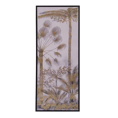 TH Altın Varaklı Tablo 42X102Cm