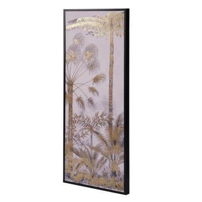 TH Altın Varaklı Tablo 42X102Cm 2