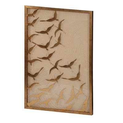 TH Altın Varaklı Tablo77X117 Cm