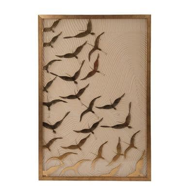 TH Altın Varaklı Tablo77X117 Cm 2