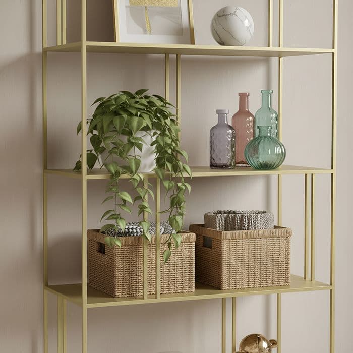 Sarı Clay Kitaplık 5