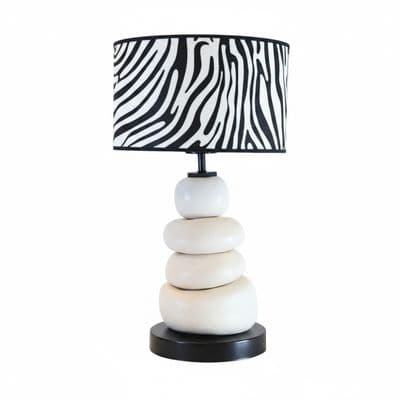 TH Harmony Zebra Şapkalı Abajur 2