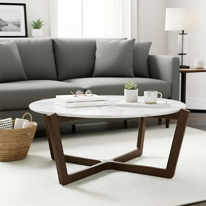 Oval Orta Sehpa 6