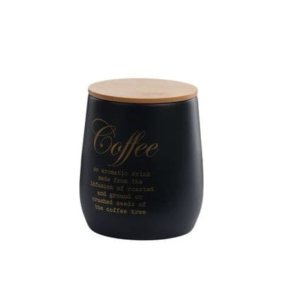 TH Galvaniz Bambu Kapak Coffee Saklama Kutu 2