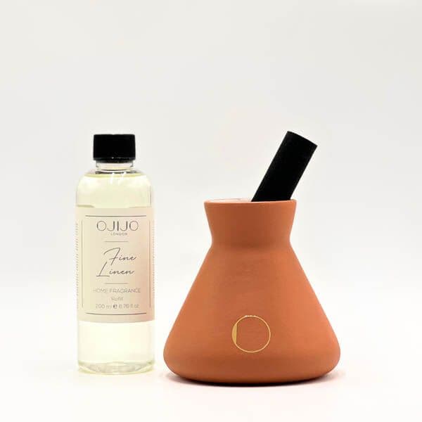 Fine Linen Koku Seti Terracotta 3