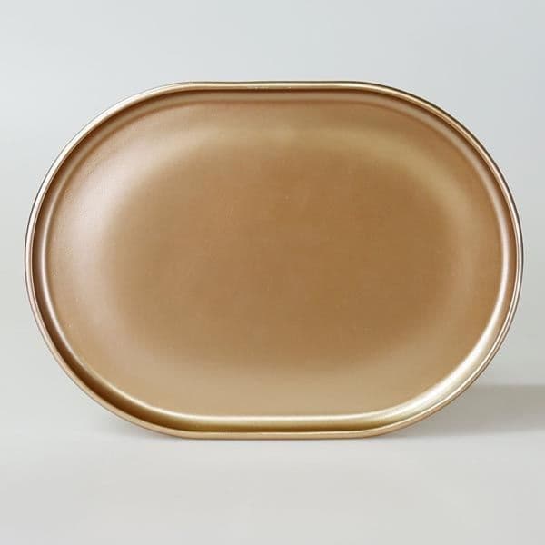 Victoria Oval Tepsi Büyük Vizon 3