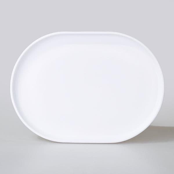 Victoria Oval Tepsi Büyük Beyaz 4