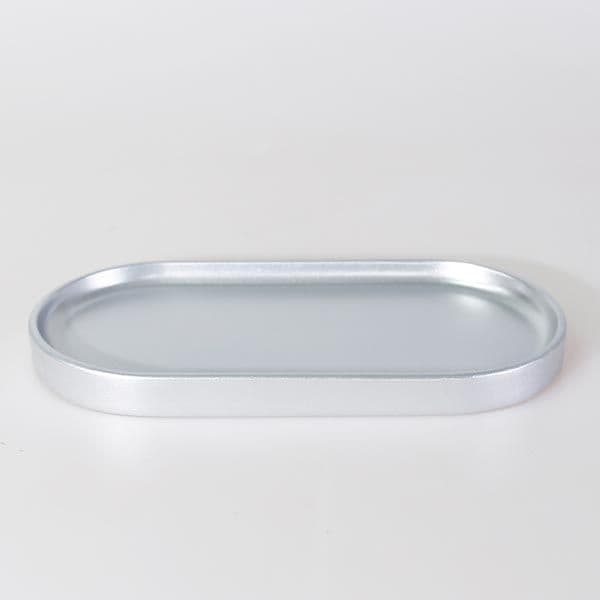 Victoria Oval Tepsi Küçük Gümüş 2