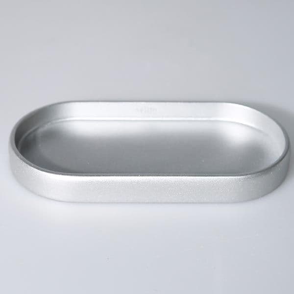 Tiny Oval Tepsi Gümüş 2