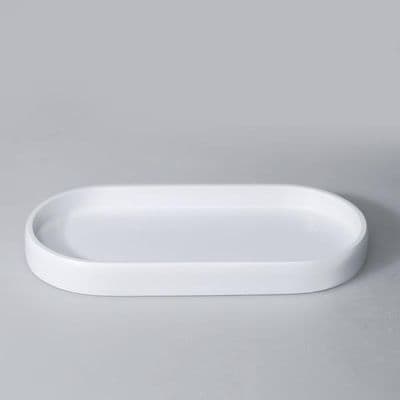 Tiny Oval Tepsi Beyaz 2