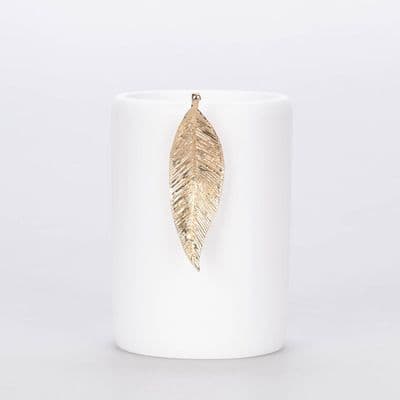 Leaf Diş Fırçalık Beyaz Altın 2