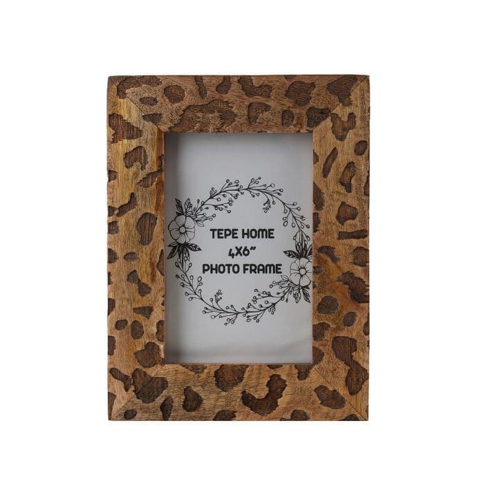 TH Natural Leopar Fotoğraf Çerçevesi 4X6 3