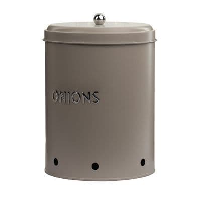 TH Galvaniz Metal Gri Onıon Kutusu 2