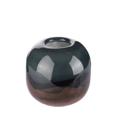TH Vazo Brown Cam Amber 14X14X12 Cm 2