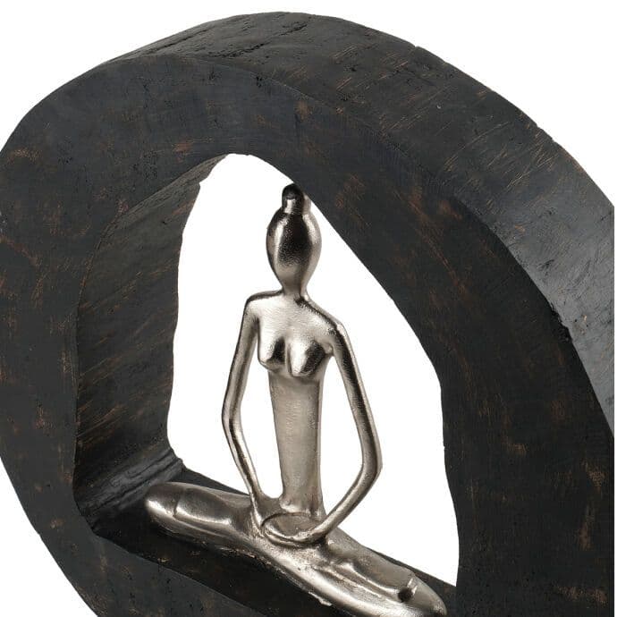 TH Yoga Yapan Lady Dekoratif Obje 26 Cm 3