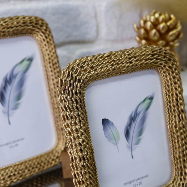 Chain Çerçeve Altın 3