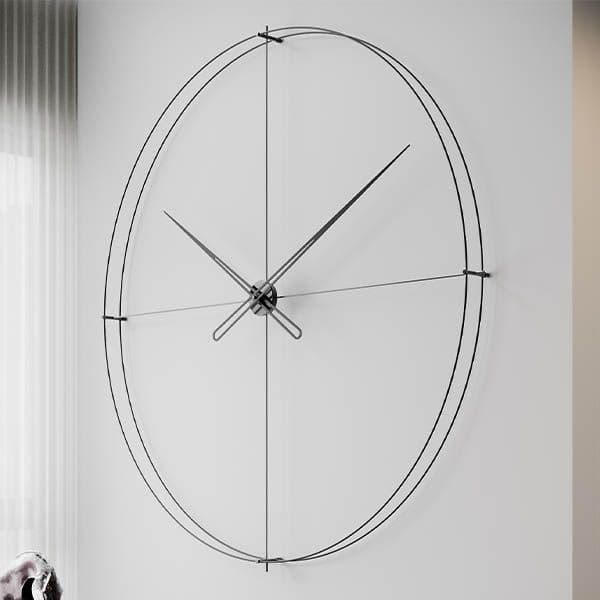 Timelesslarge200 Siyah Duvar Saati 2