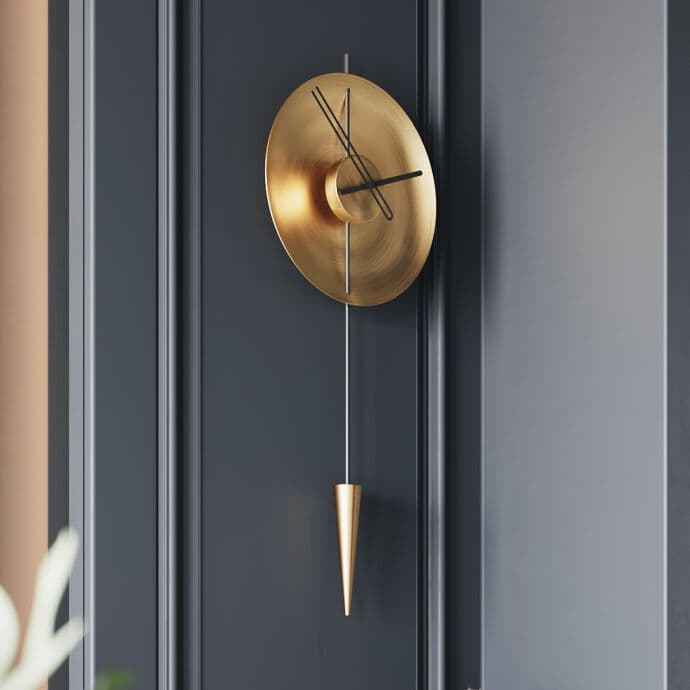 Orbiteskitmegold Dekoratif Duvar Saati 4