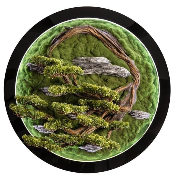 Led Işıklı Yuvarlak Bonsai Tablo-2 2