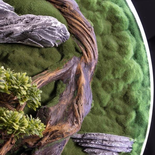 Led Işıklı Yuvarlak Bonsai Tablo-2 3