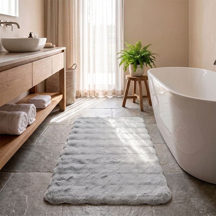 Banyo Paspası Gri 3
