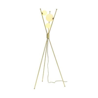 Modern Gold Küre Camlı Lambader 2