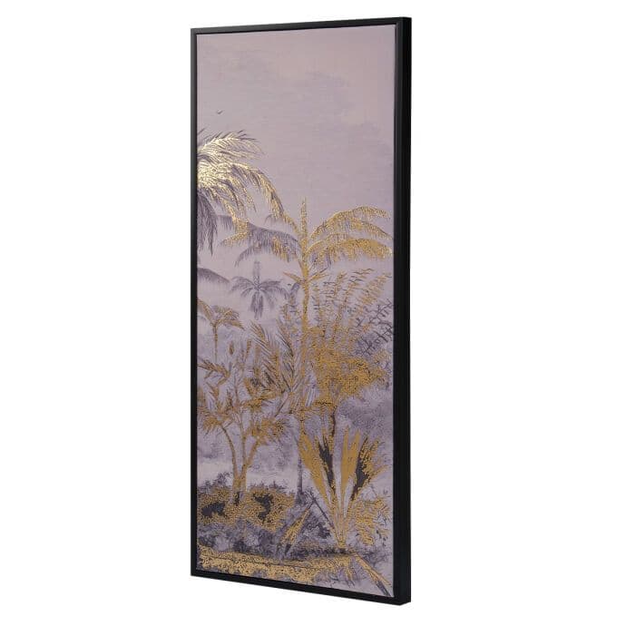 TH Altın Varaklı Tablo42X102 Cm 4