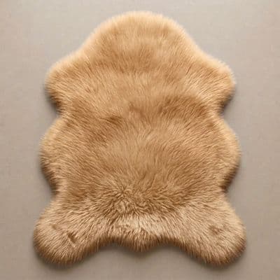 Tüy Dökmez Tavşan Tüyü Halı Camel 12