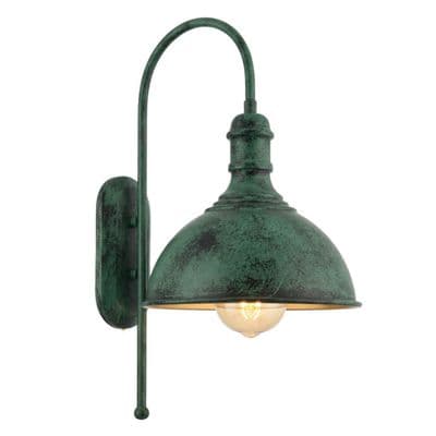 Yeşil Patina Metal Şapkalı Aplik 2