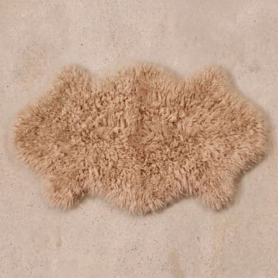Tüy Dökmez Tavşan Tüyü Halı Camel 15 2