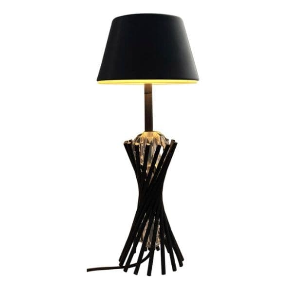 Modern Siyah Gold Abajur 2