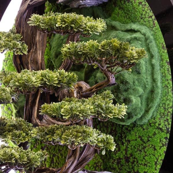 Led Işıklı Yuvarlak Bonsai Tablo-3 3
