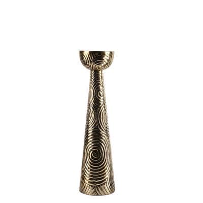 TH Şamdan Girdap Pod Antik Gold 42 Cm 2