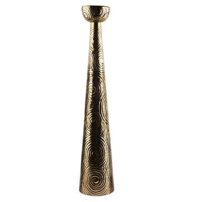 TH Şamdan Girdap Pod Antik Gold 52 Cm 2