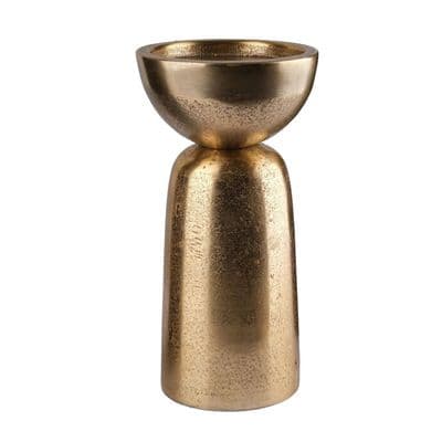 TH Şamdan Dekoratif Antik Gold 11x11x22 Cm 2