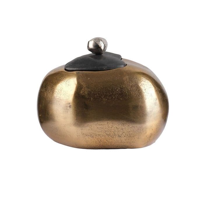 TH Çakıl Kutusu Dekoratif Antik Gold Silver 4