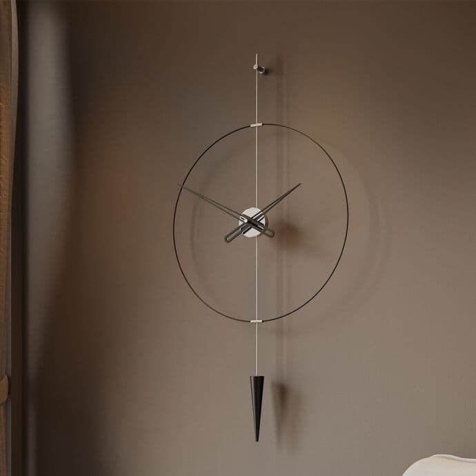 Pendulumplus60Silver Duvar Saati 2
