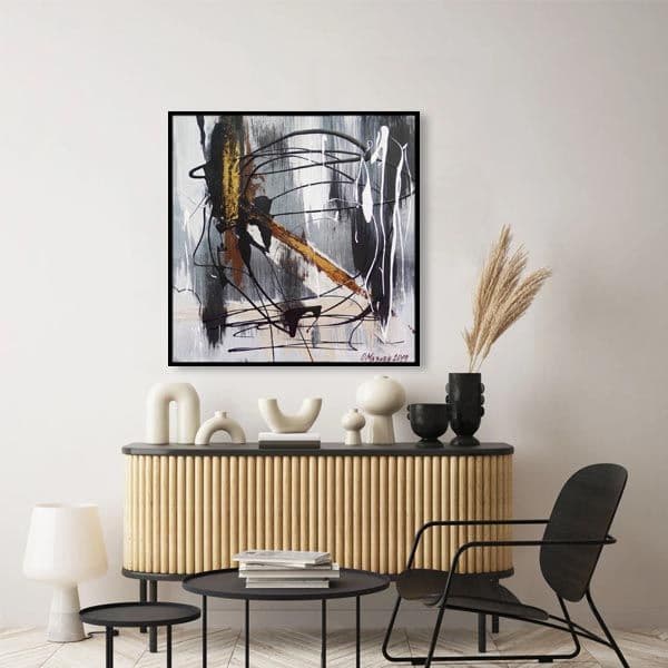 Yağlı Boya Tablo 120X120 Cm 3