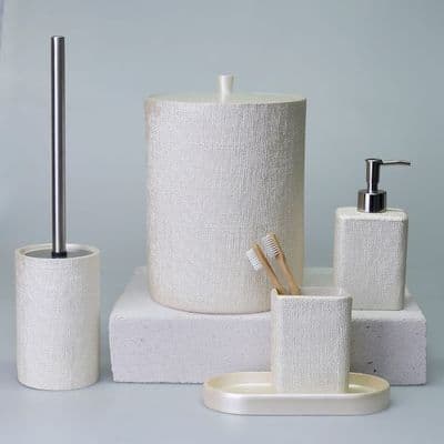 Linen Banyo Seti İnci 2