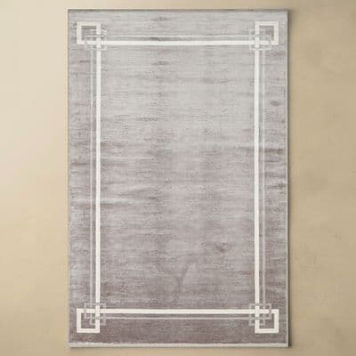 Luganolug07Greycream Dokuma Halı 200*300