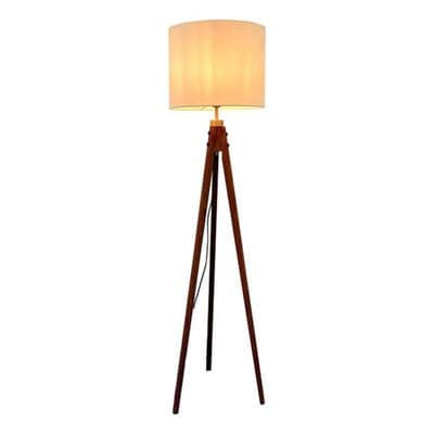 Modern Ahşap Tripod Lambader 2